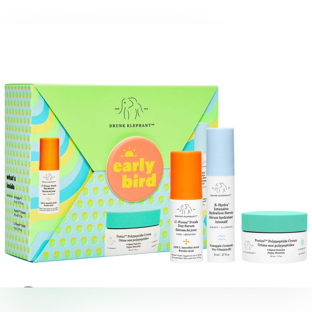 Drunk Elephant Early Bird Set NIB